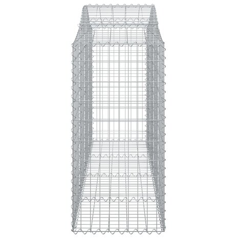 Schanskorven 2 st gewelfd 200x50x120/140 cm ijzer 8720845562441 5