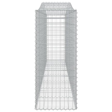 Schanskorven 3 st gewelfd 400x50x120/140 cm ijzer 8720845565534 5