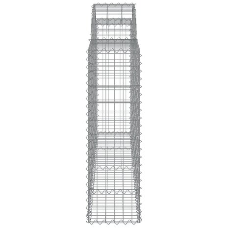 Schanskorven 2 st gewelfd 200x30x100/120 cm ijzer 8720845566937 5