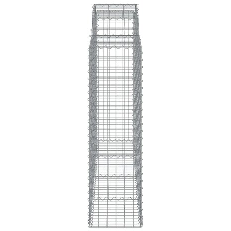 Schanskorven 3 st gewelfd 200x50x140/160 cm ijzer 8720845569464 5