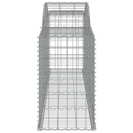 Schanskorven 2 st gewelfd 300x50x80/100 cm gegalvaniseerd ijzer 8720845572662 5