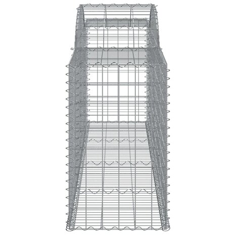 Schanskorven 3 st gewelfd 300x50x80/100 cm gegalvaniseerd ijzer 8720845572679 5