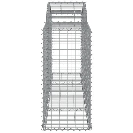 Schanskorven 2 st gewelfd 300x50x80/120 cm ijzer 8720845572846 5