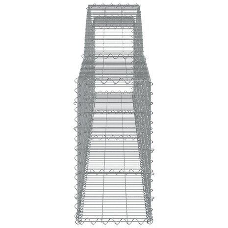 Schanskorven 3 st gewelfd 400x30x60/80 cm ijzer 8720845574246 5