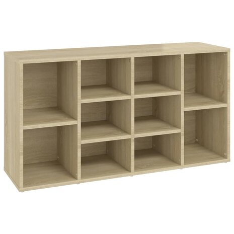 Schoenenbank 103x30x54,5 cm bewerkt hout sonoma eikenkleurig 8720286586990 2