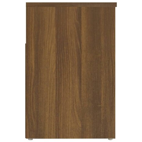 Schoenenbank 60x30x45 cm bewerkt hout bruineikenkleurig 8720286956991 8