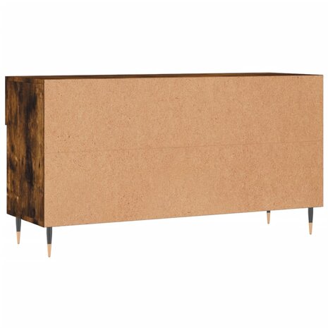 Schoenenbank 102x35x55 cm bewerkt hout gerookt eikenkleurig 8720845442019 8