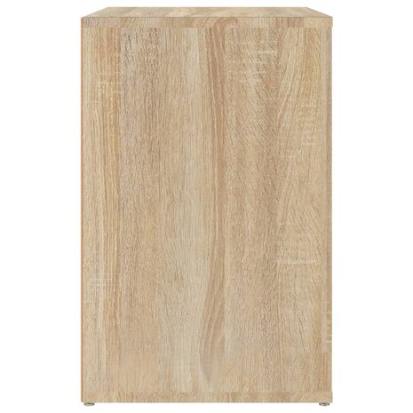 Schoenenkast 130x35x54 cm bewerkt hout sonoma eikenkleurig 8720287221913 7