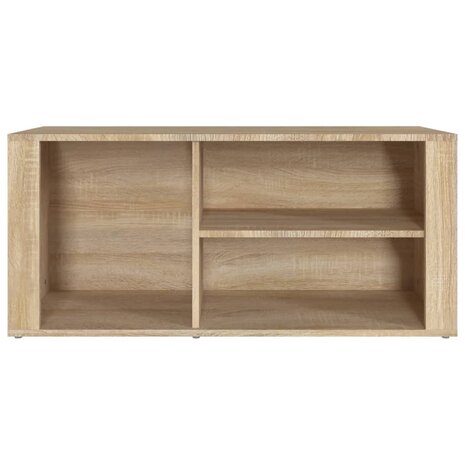 Schoenenkast 100x35x45 cm bewerkt hout sonoma eikenkleurig 8720287223276 5