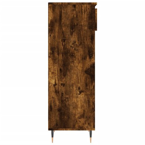 Schoenenkast 40x36x105 cm bewerkt hout gerookt eikenkleurig 8721012114968 7