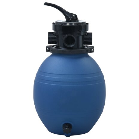 Zwembadzandfilter met 4-positie ventiel 300 mm blauw 8719883791593 3