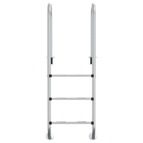 Zwembadladder 54x38x158 cm 304 roestvrijstaal 8720286880821 3