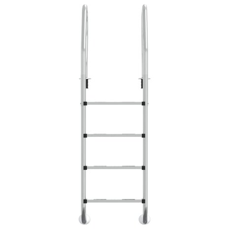 Zwembadladder 54x38x184,5 cm 304 roestvrij staal 8720286880838 3