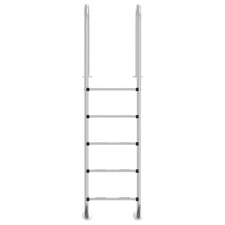 Zwembadladder 54x38x211 cm 304 roestvrij staal 8720286880876 3