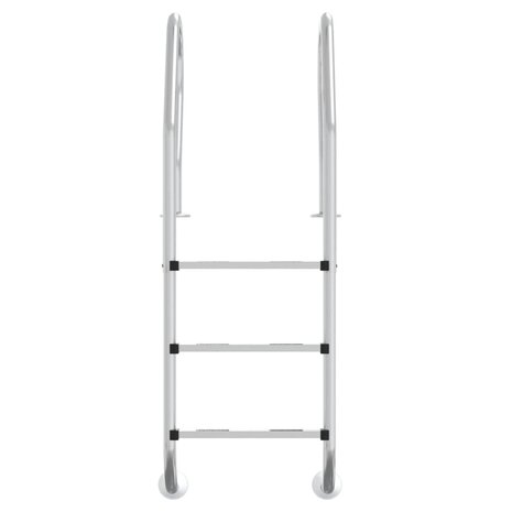 Zwembadladder 54x38x158 cm 304 roestvrijstaal 8720286880883 3