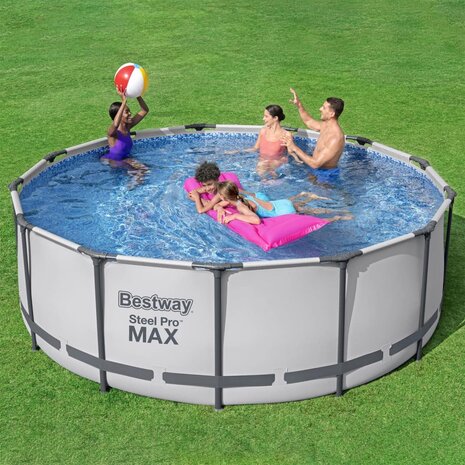 Bestway Zwembadset Steel Pro MAX rond 396x122 cm 6941607310311 1