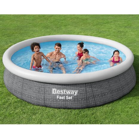 Bestway Zwembadset rond 366x76 cm 6941607309544 1