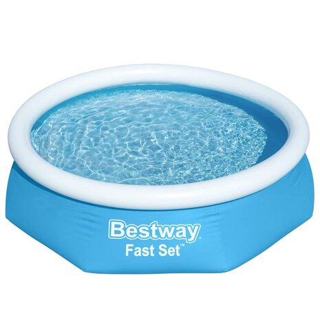 Bestway Zwembad Fast Set opblaasbaar rond 244x66 cm 57265 6941607309995 3