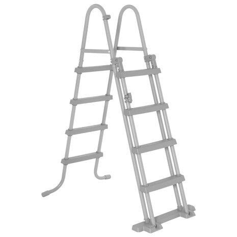 Bestway Zwembadladder Flowclear met 4 treden 122 cm 6941607311301 2