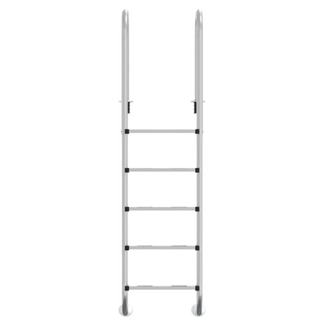 Zwembadladder 54x38x211 cm 304 roestvrij staal 8720286880814 3