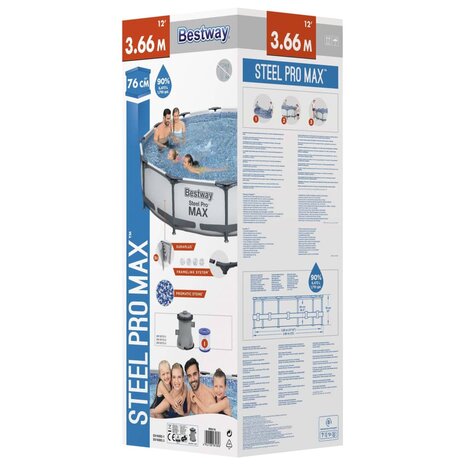 Bestway Steel Pro MAX Zwembadset 366x76 cm 8721012052307 5