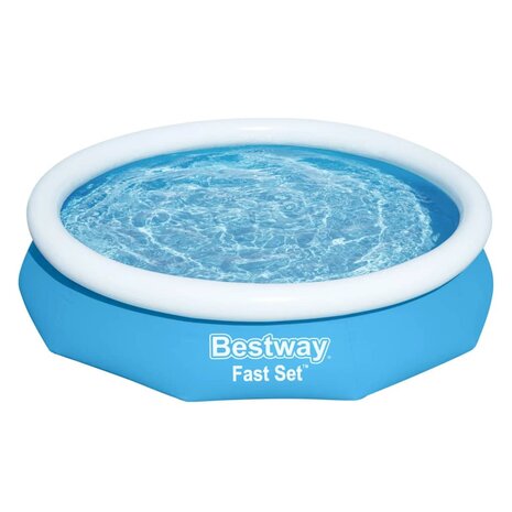 Bestway Zwembad Fast Set rond 305x66 cm blauw 6941607310151 2