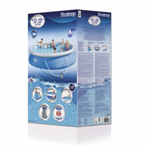 Bestway Fast Set Zwembadset 457x84 cm 57313 6942138951523 5