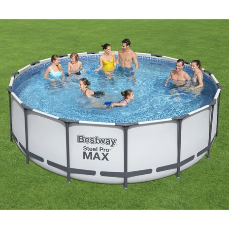 Bestway Zwembadset Steel Pro MAX rond 457x122 cm 6942138982664 1