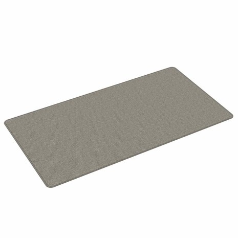 Tapijtloper 80x150 cm sisal-look zilverkleurig 8720845924300 2