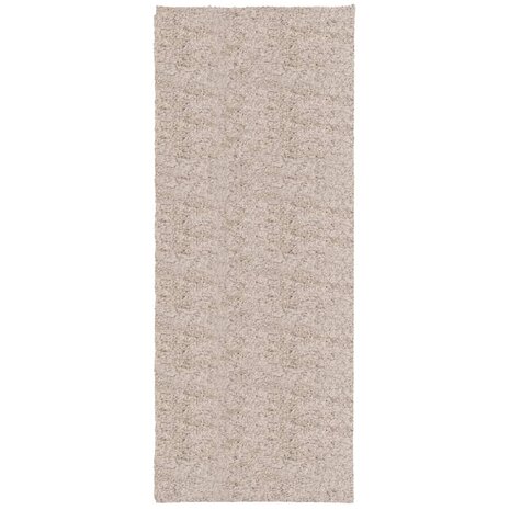 Vloerkleed PAMPLONA shaggy hoogpolig modern 80x200 cm beige 8721012228092 2