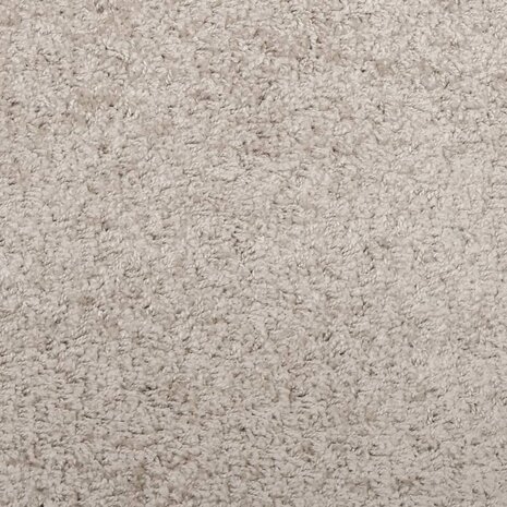 Vloerkleed PAMPLONA shaggy hoogpolig modern 80x250 cm beige 8721012228108 9