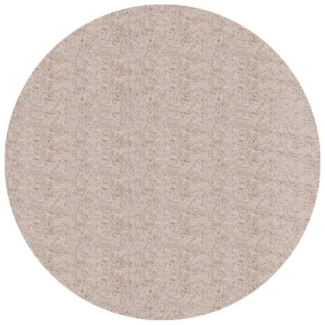 Vloerkleed PAMPLONA shaggy hoogpolig modern Ø 120 cm beige 8721012228245 2