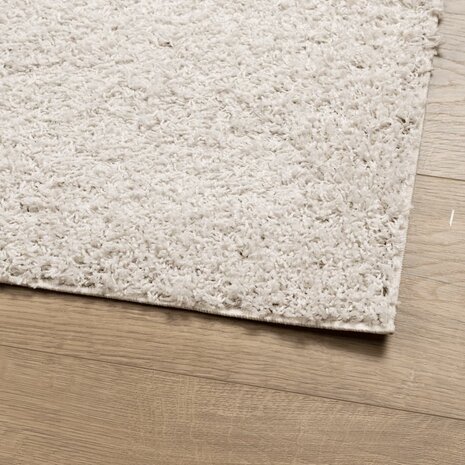 Vloerkleed PAMPLONA shaggy hoogpolig modern 60x110 cm crème 8721012228290 4