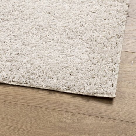 Vloerkleed PAMPLONA shaggy hoogpolig modern 80x250 cm crème 8721012228320 4