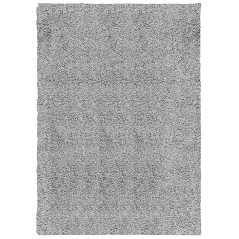 Vloerkleed PAMPLONA shaggy hoogpolig modern 120x170 cm grijs 8721012228573 2