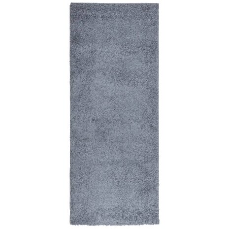 Vloerkleed PAMPLONA shaggy hoogpolig modern 80x200 cm blauw 8721012229198 2