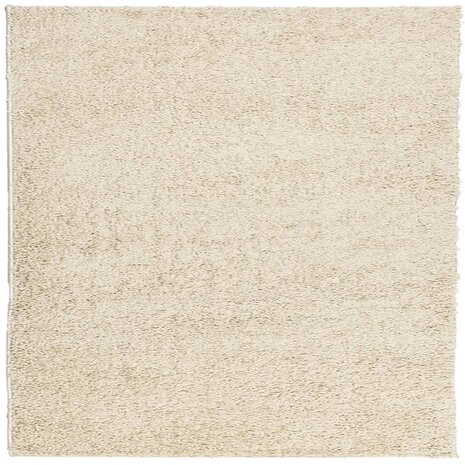 Vloerkleed PAMPLONA shaggy hoogpolig modern 160x160 cm goud 8721012229471 2