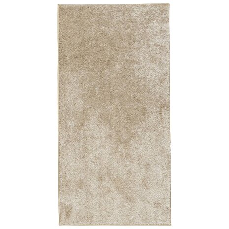 Vloerkleed ISTAN hoogpolig glanzend 100x200 cm beige 8721012232525 2