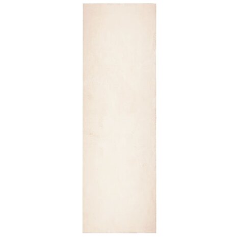 Vloerkleed HUARTE laagpolig zacht wasbaar 80x250 cm beige 8721012226173 2