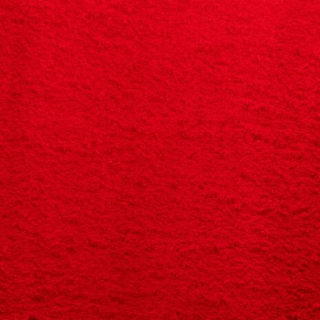 Vloerkleed HUARTE laagpolig zacht wasbaar 80x200 cm rood 8721012227682 9