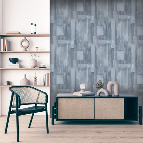 DUTCH WALLCOVERINGS Behang Wood grijs 3294271469018 4