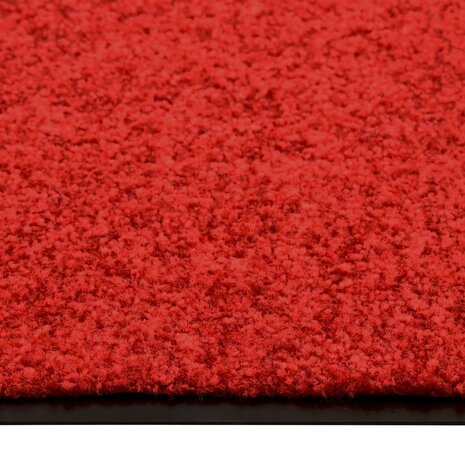 Deurmat wasbaar 60x90 cm rood 8720286064740 4