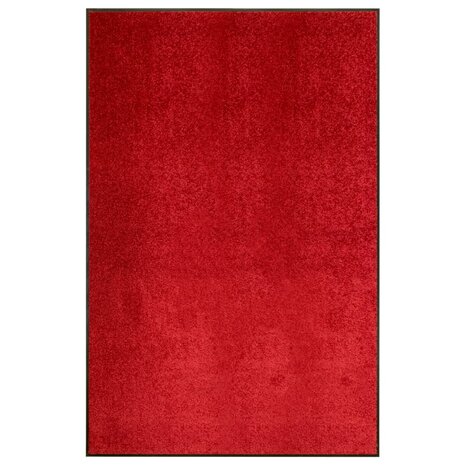 Deurmat wasbaar 120x180 cm rood 8720286064788 1