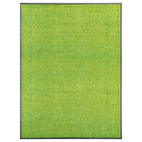 Deurmat wasbaar 90x120 cm groen 8720286064825 1