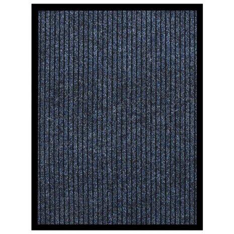 Deurmat 60x80 cm gestreept blauw 8720286503706 1