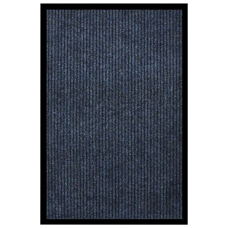 Deurmat 80x120 cm gestreept blauw 8720286503713 1