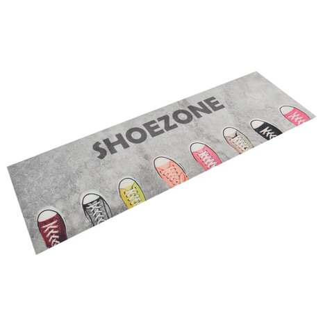 Keukenmat wasbaar shoezone-print 60x180 cm fluweel 8720845917838 1