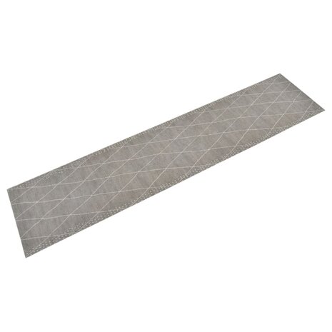 Keukenmat wasbaar geruit 60x300 cm fluweel 8720845917876 1