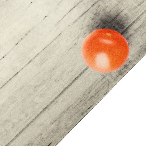 Keukenmat wasbaar tomatenprint 45x150 cm fluweel 8721012918962 3