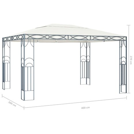 Prieel 400x300 cm crème 8719883745640 5